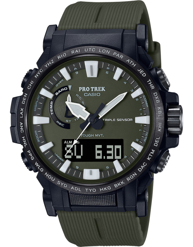 Ceas Barbati, Casio, Pro Trek Tough Solar PRW-61Y-3ER